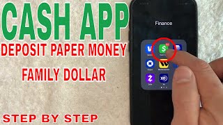 ✅ How To Deposit Paper Money Into Cash App At Family Dollar 🔴