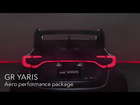 GR YARIS Aero performance package -Designed for Performance-
