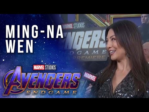 Agents of S.H.I.E.L.D. Ming-Na Wen LIVE at the Avengers: Endgame Premiere