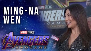 Agents of S.H.I.E.L.D. Ming-Na Wen LIVE at the Avengers: Endgame Premiere