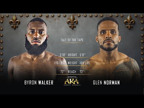 AKA 48 Bout 5 Glen Norman vs Byron Walker