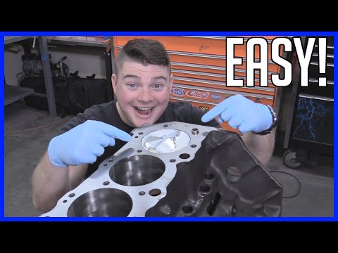 How to Build a Chevrolet 454 Big Block Part 6: Replacing the Pistons and Rings