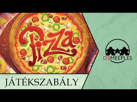 JÁTÉKSZABÁLY: PIZZA - d3meeples