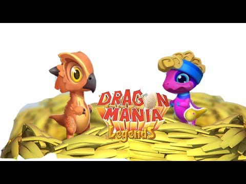 SKATER Dragon ft . OWL Dragon Hatching!- Dragon Mania Legends - part 850 HD