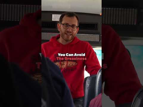 How to avoid greasy pizza slice?