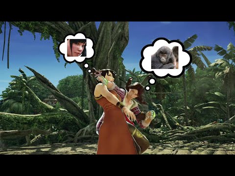 Defending Against Julia Chang As Ling Xiaoyu In Tekken 7