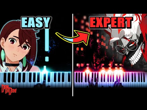 DANDADAN OP - Otonoke | EASY to EXPERT but...