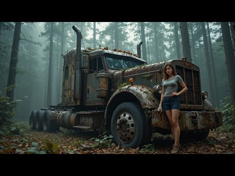 ASMR Truck Restoration | Abandoned Peterbilt 379 Pulled from the Forest