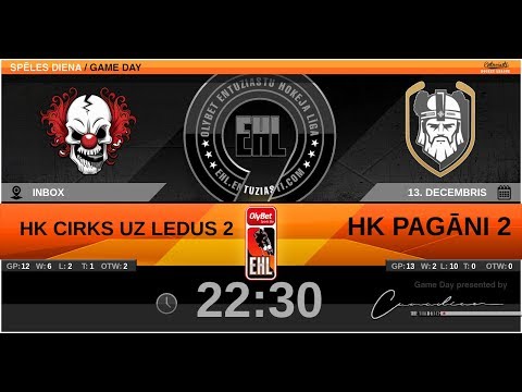 2019 12 13 HK CIRKS UZ LEDUS 2 - HK PAGĀNI 2