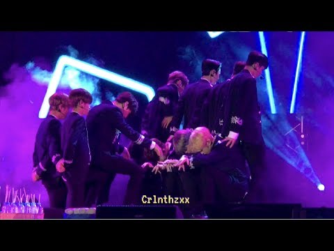 [4K] 180121 Wanna One (워너원) 1st FM in Jakarta - Energetic (에너제틱) + Opening VCR