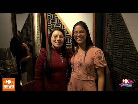 Eula Cris e Eliã Oliveira - Bastidores em estúdio (#MKnãoPARA)