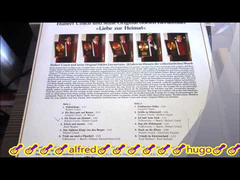 HUBERT URACH una seine fidelen  lavanttaler   liebe zur heimat   12 tiel 1983