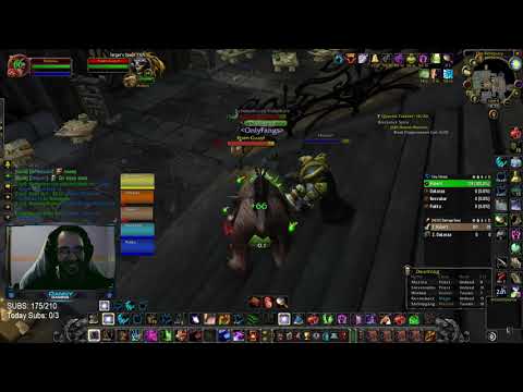 Feral Druid Tank Mastering Scholomance (Full Run) | Classic Hardcore