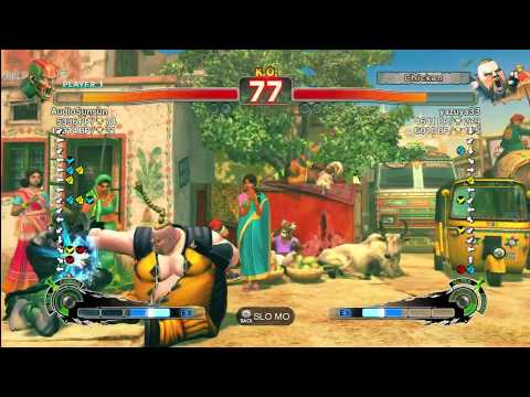 [Dhalsim] Audiosunsun vs yazuya33 [Rufus] SSF4 Arcade Edition