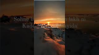 Sohne bhave mil jande lakh ni 🖤 #shorts #asigabrupunjabi #amrindergill