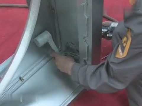 counter-weight hammer exhaust fan assembling video