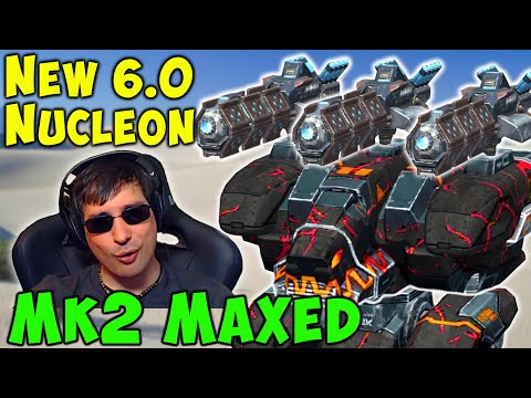 NEW 6.0 NUCLEON FURY - MAXED - War Robots Mk2 Gameplay WR