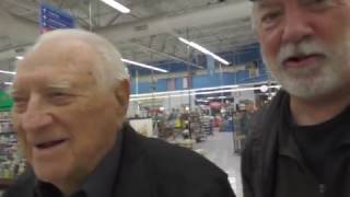 Grocery Shopping with my 102 Y/O Uncle Floyd (Don't miss the last 30 seconds!)