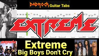 Big Boys Don't Cry - Extreme - Lead Guitar TABS Lesson