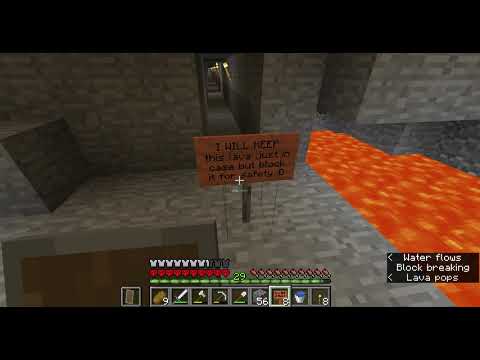 I found diamonds and a cool cave ! Minecraft hardcore part 3