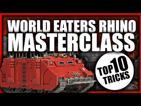 World Eaters Rhino MASTERCLASS - Top 10 game winning tricks
