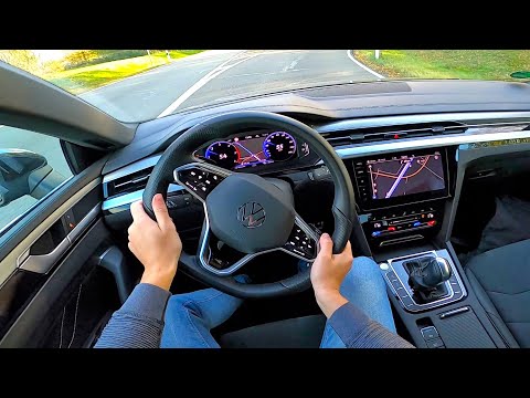 2022 VW Arteon R Line 2.0 tdi - pov test drive