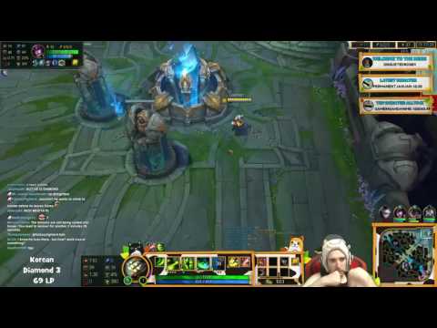 S6 Diamond Ranked Gameplay    Cowsep as Master Yi Jungle vs Nunu