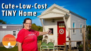 Retired Woman helps to build her own Affordable Tiny House - so cute!
