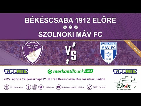 Élő közvetítés: Békéscsaba 1912 Előre - Szolnoki MÁV FC