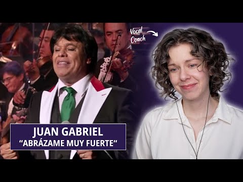 Why does he always make me cry?! Reacting to Juan Gabriel sing "Abrázame Muy Fuerte" LIVE