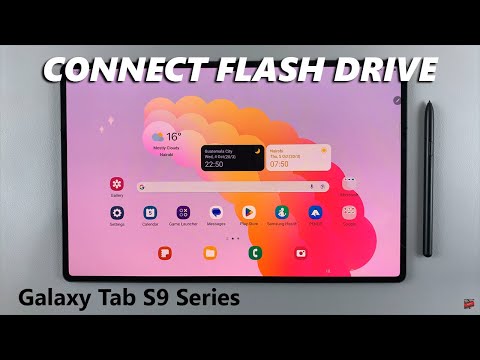 How To Connect Flash Drive To Samsung Galaxy Tab S9 / S9 Ultra