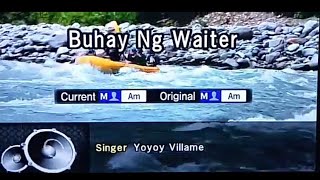 BUHAY NG WAITER Yoyoy Villame 🎵Karaoke Version🎵