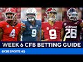 Picks for EVERY Top 25 game in College Football [Week 6 Betting Guide] | CBS Sports HQ
