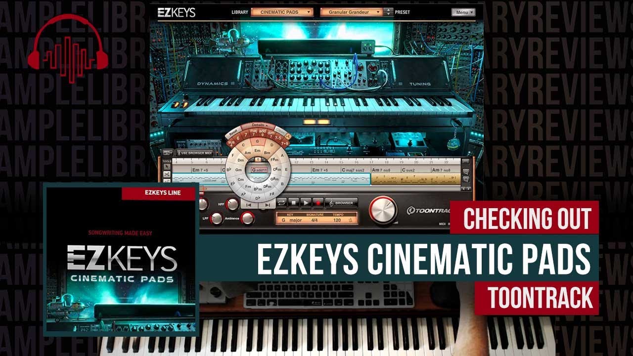 Checking Out: EZKeys Cinematic Pads by Toontrack - YouTube