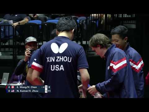 Outstanding Doubles Point from the 2019 ITTF North American Olympic Trial
