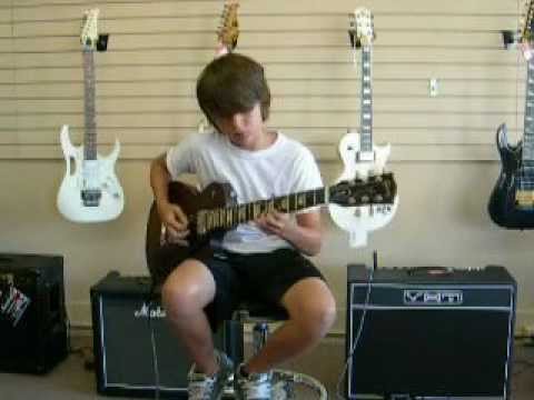 Music Land! Music Store Parma, Oh. | Music Challenge (Tyler) - Gibson Guitar!