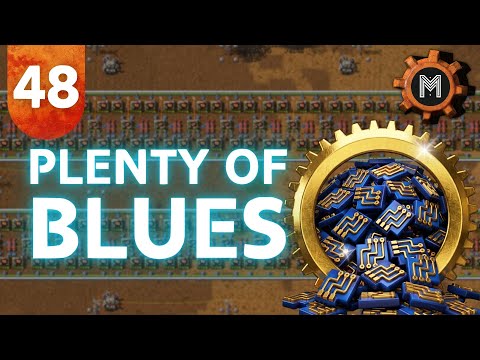 BLUE CIRCUITS on the BUS | 48 | Factorio Space Age