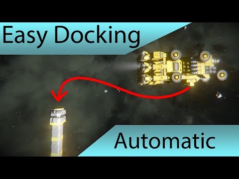 Space Engineers - Spug's Easy Auto-Docking Showcase (update)