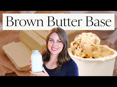 Brown Butter Ice Cream Base Recipe