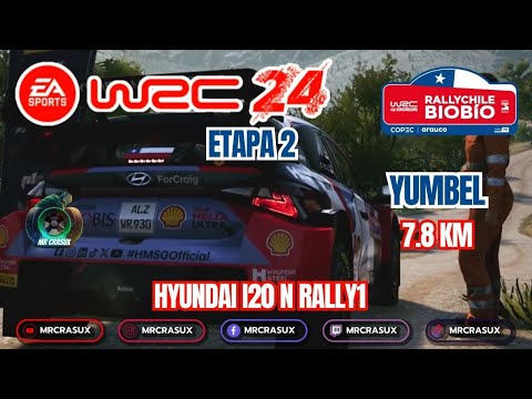 Rally Chile BioBio | Hyundai i20 N Rally 1 | Etapa 2: Yumbel 7.8 Km | EA SPORTS WRC
