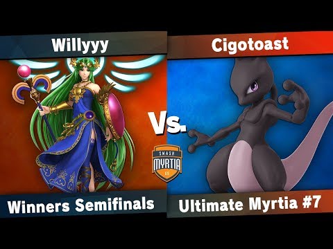 [Ultimate Myrtia #7] Willyyyyyy (Palutena) Vs. Cigotoast (Mewtwo, Snake) Winners Semifinals