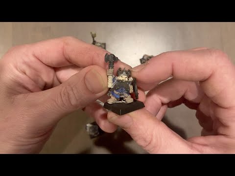 Warhammer Regiment of Renown - Bugman's Dwarf Rangers that I painted 30+ years ago