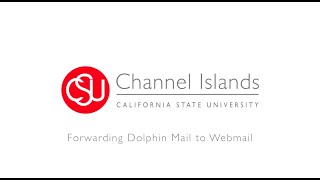 Forwarding Dolphin Mail to Webmail