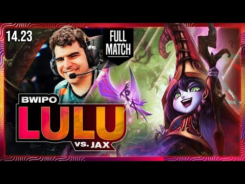 What happens when Bwipo picks LULU TOP? Lulu vs Jax | FlyQuest LCS Pro Gameplay