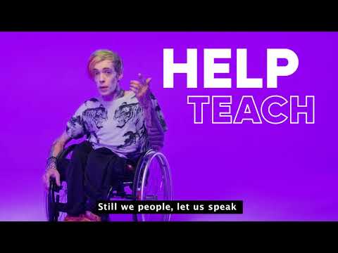 Words Hurt: Kray-Z Legz 'The Language of Disability' (with subtitles)