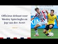 Officieus debuut voor Wesley Spieringhs en Jop van der Avert
