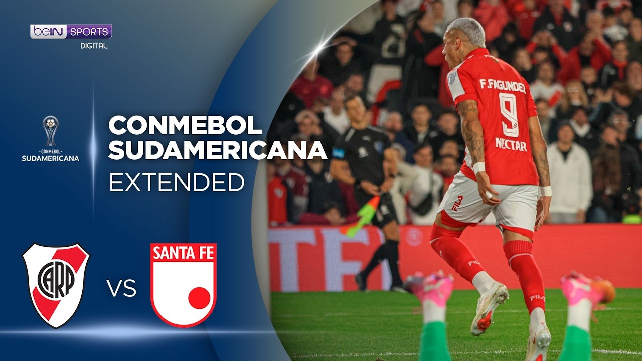 River Plate vs Santa Fe | EXTENDED HIGHLIGHTS Copa Sudamericana | 08/26/2026  | beIN SPORTS USA
