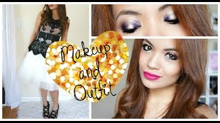 Holiday Makeup and Outfit! | Belinda Selene