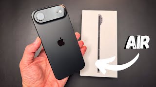 iPhone Air Black Unboxing - The BEST Color