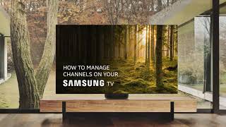 How to manage channels on your Samsung TV